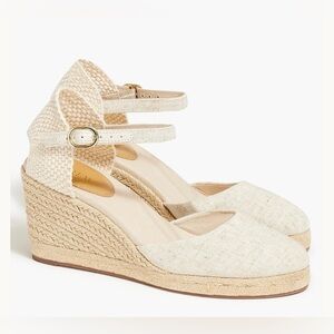 J. Crew Women's Tan Wedge Sandals